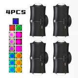 4pcs Motion Sensor Night Light Rechargeable